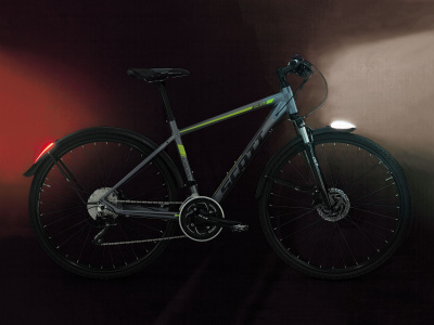 Комплект крыльев с подсветкой Topeak DeFender iGlow TX для дорожных велосипедов