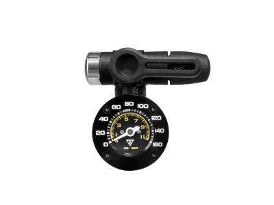 Аналоговый манометр Topeak Shuttle Gauge G2 2 в 1, с подключением к насосу, до 11 bar
