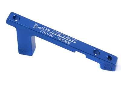 Адаптер дискового тормоза BENGAL ADU3M PM 180мм передний, синий