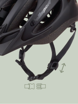 Велосипедный шлем Polisport Sport Flow, зеленый матовый, L(58-62)