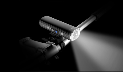 Фара передняя с задним габаритом Gaciron V20S-1500 1400 люмен перед, 100 люмен зад