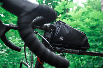 Велосумка на раму Велохорошо "Бензобак большой", черный