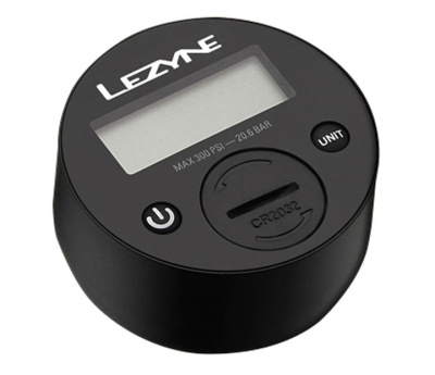 Велонасос Lezyne Steel Digital Drive матовый чёрный с электронным манометром