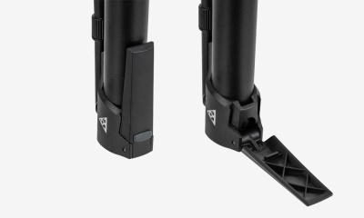 Велонасос Topeak Turbo Morph G, с подножкой и манометром Велонасос Topeak Turbo Morph G, с подножкой и манометром